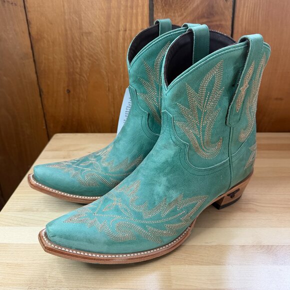 NWT Lane Boots Lexington Bootie (Taos Turquoise, Size 11) - Picture 1 of 8